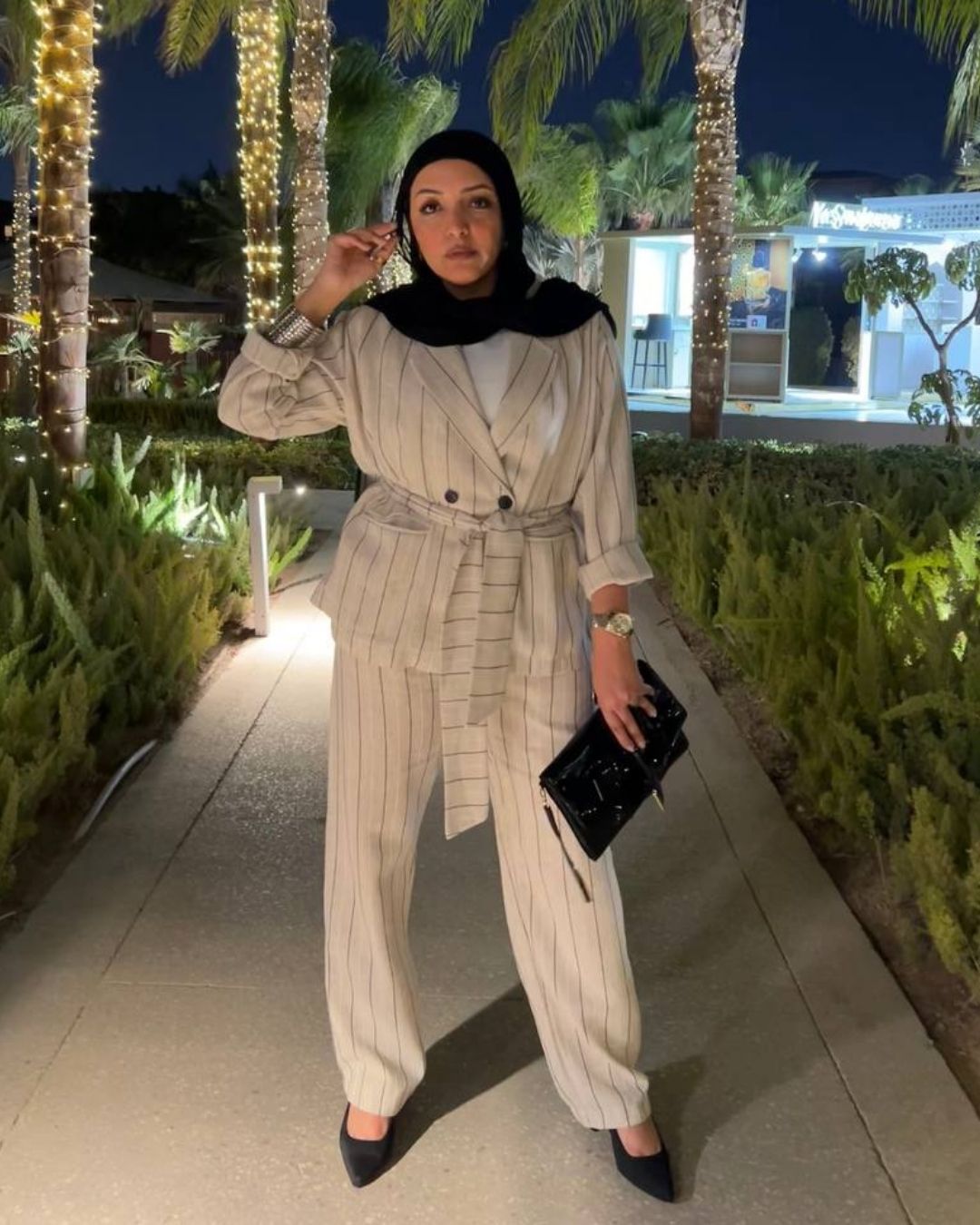Striped Suit