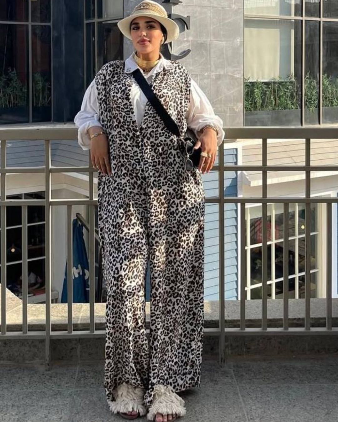 Leopard jumpsuit