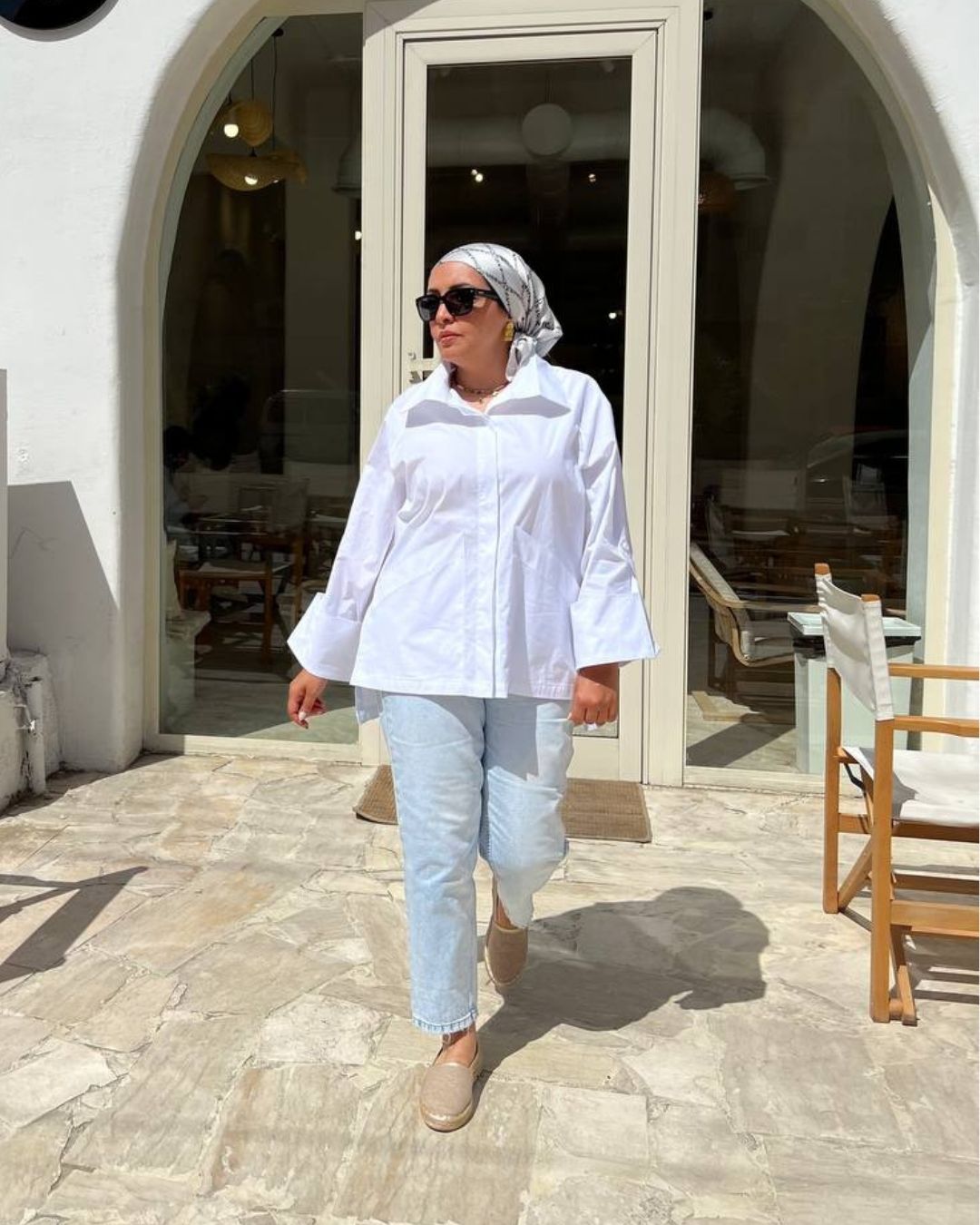 Shirt jacket (White)