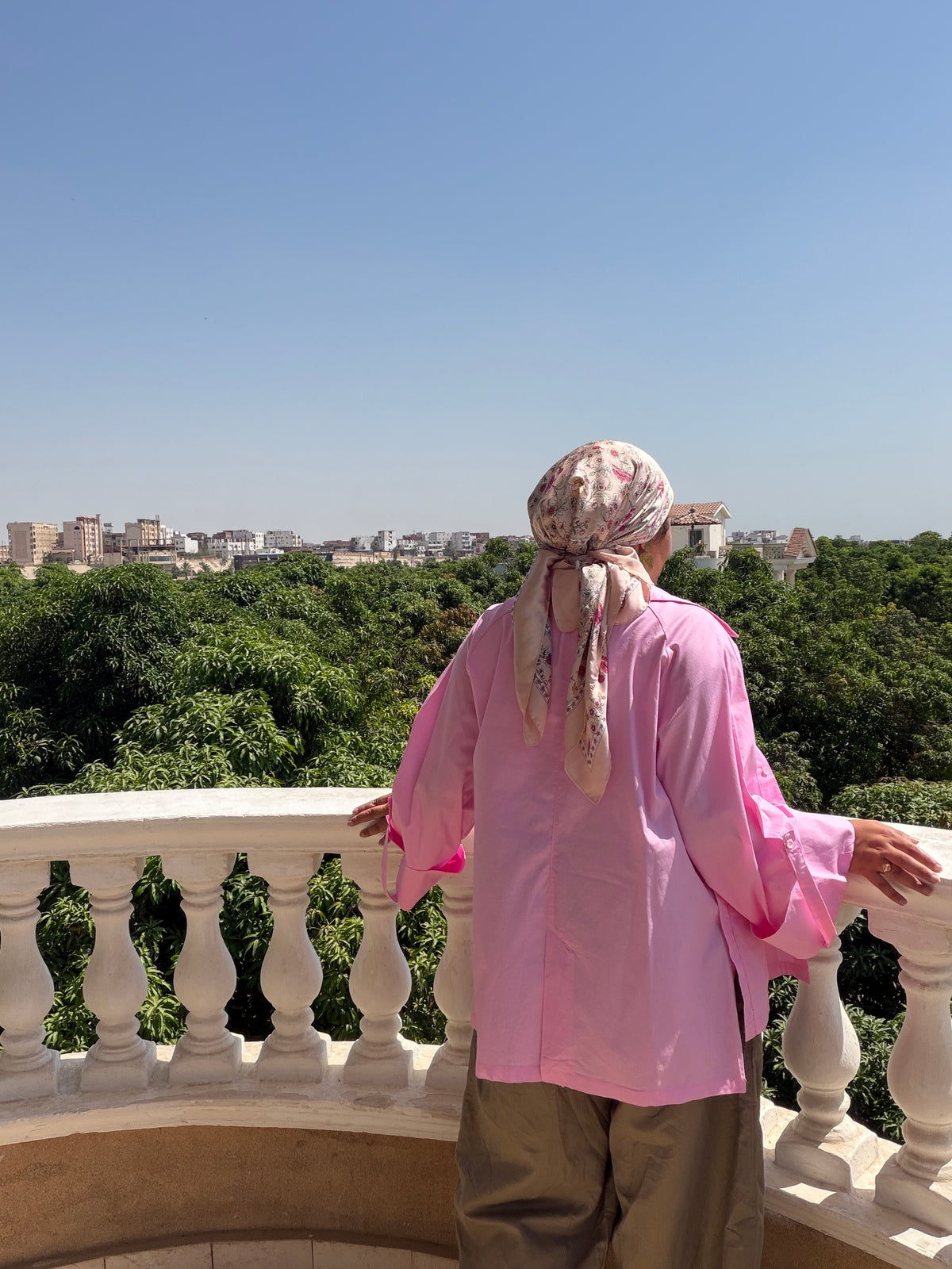Pink Shirt-jacket