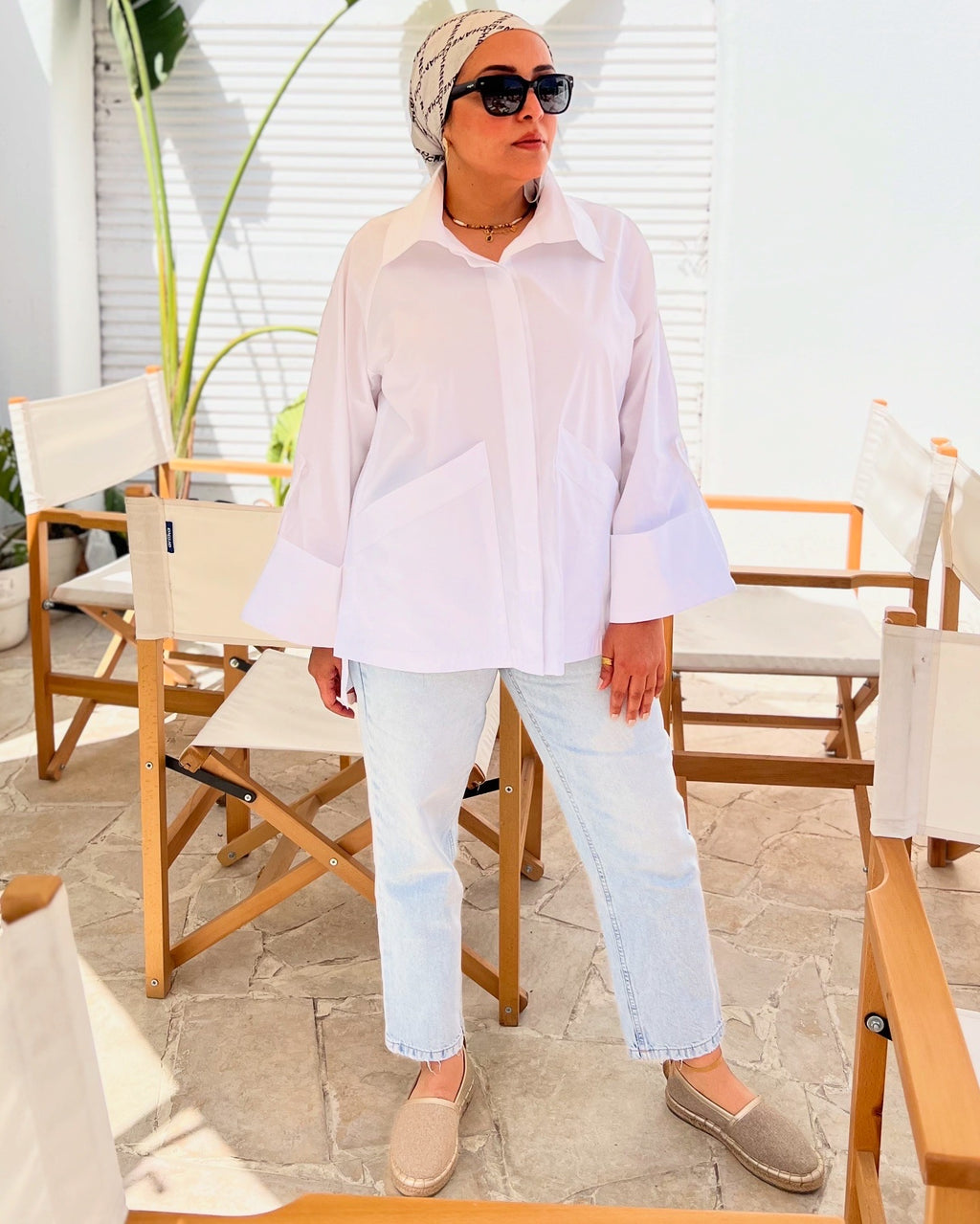 White Shirt-Jacket