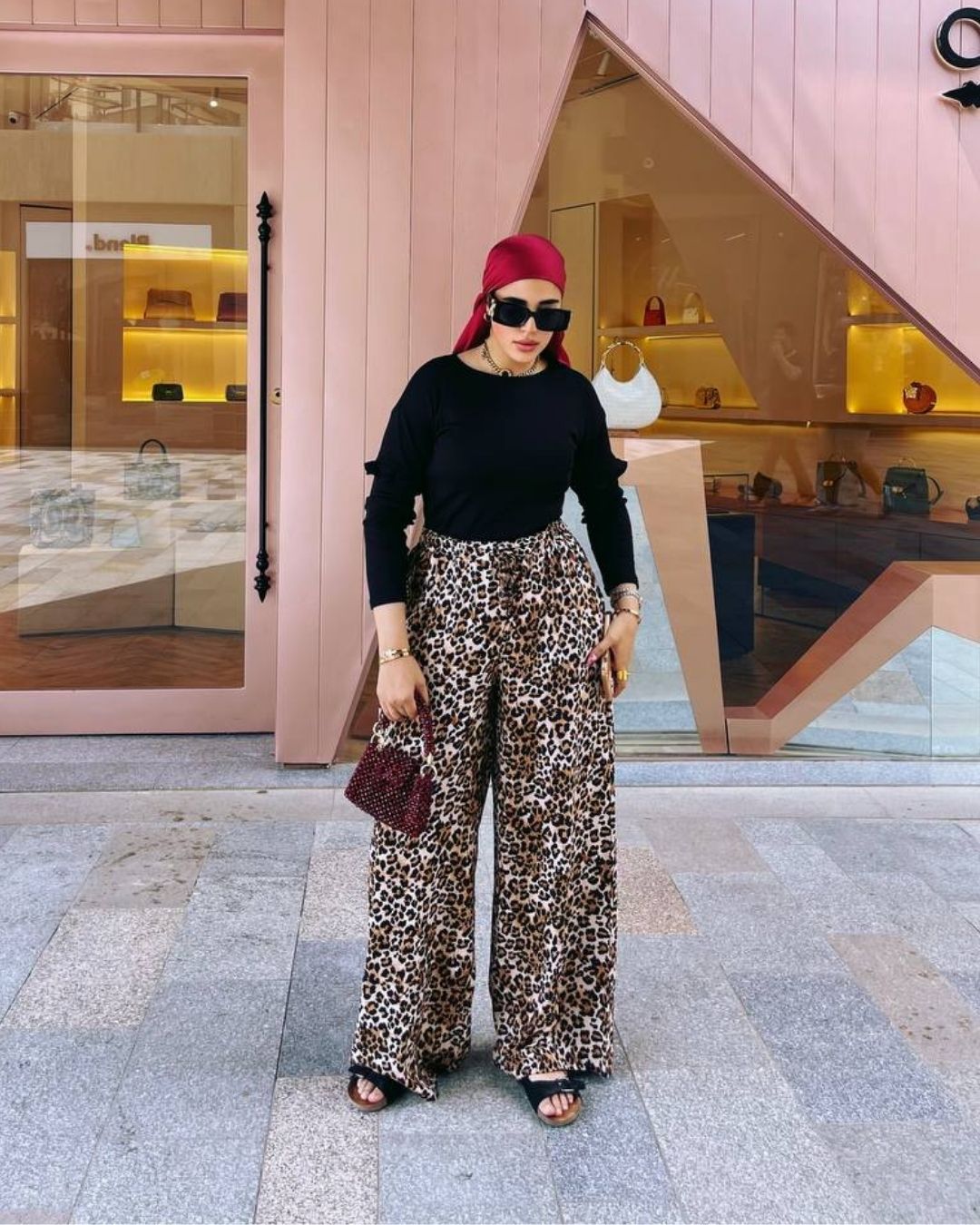 Leopard pants