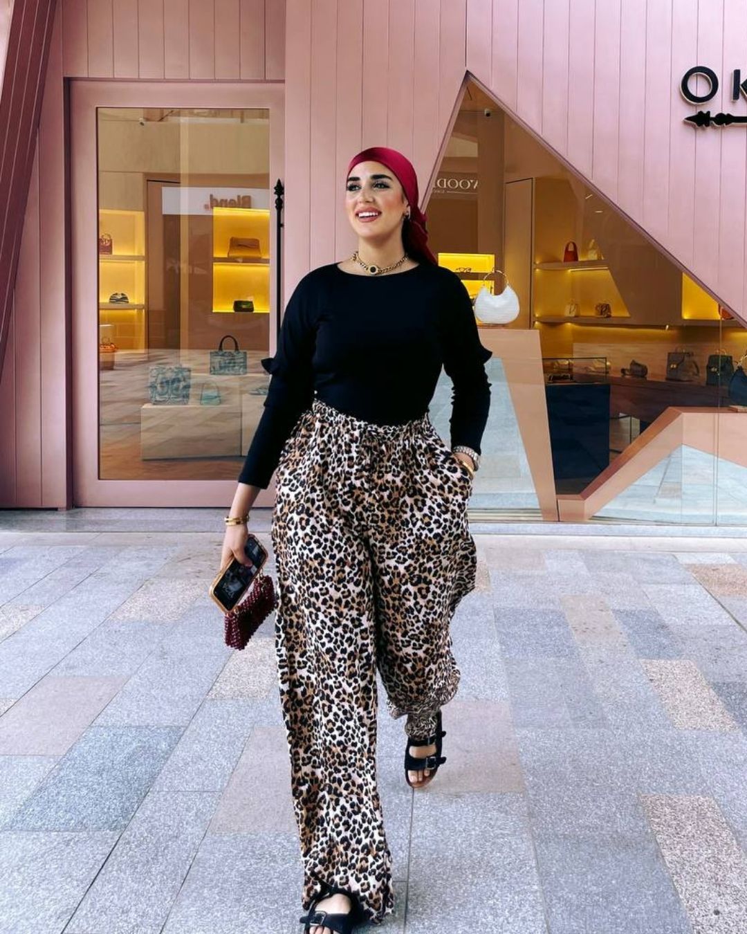 Leopard pants