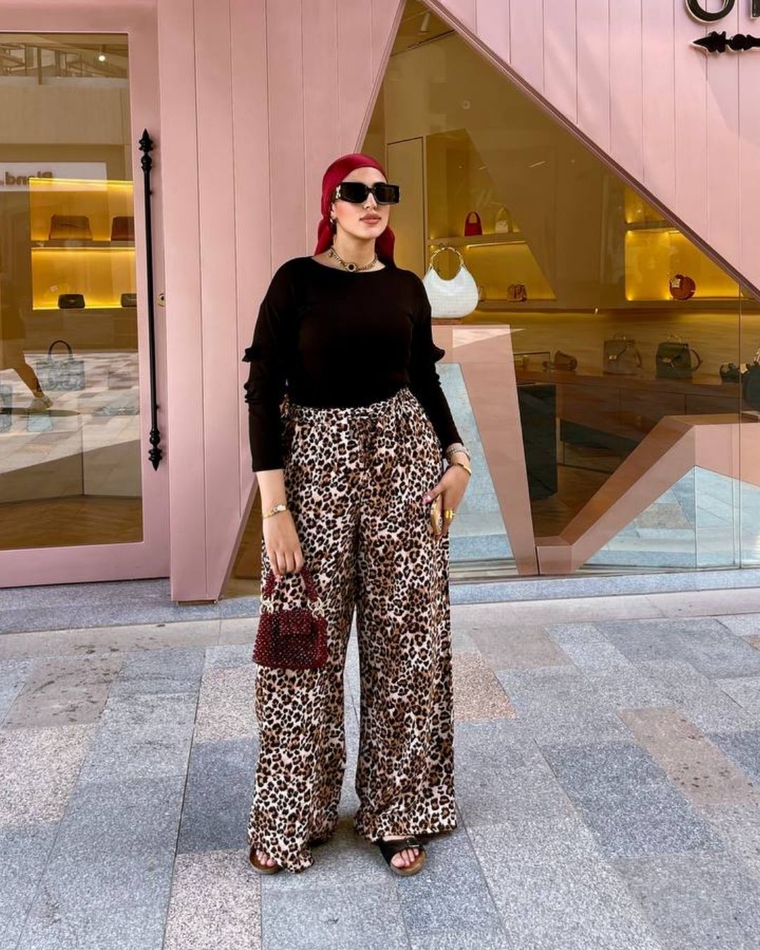 Leopard pants