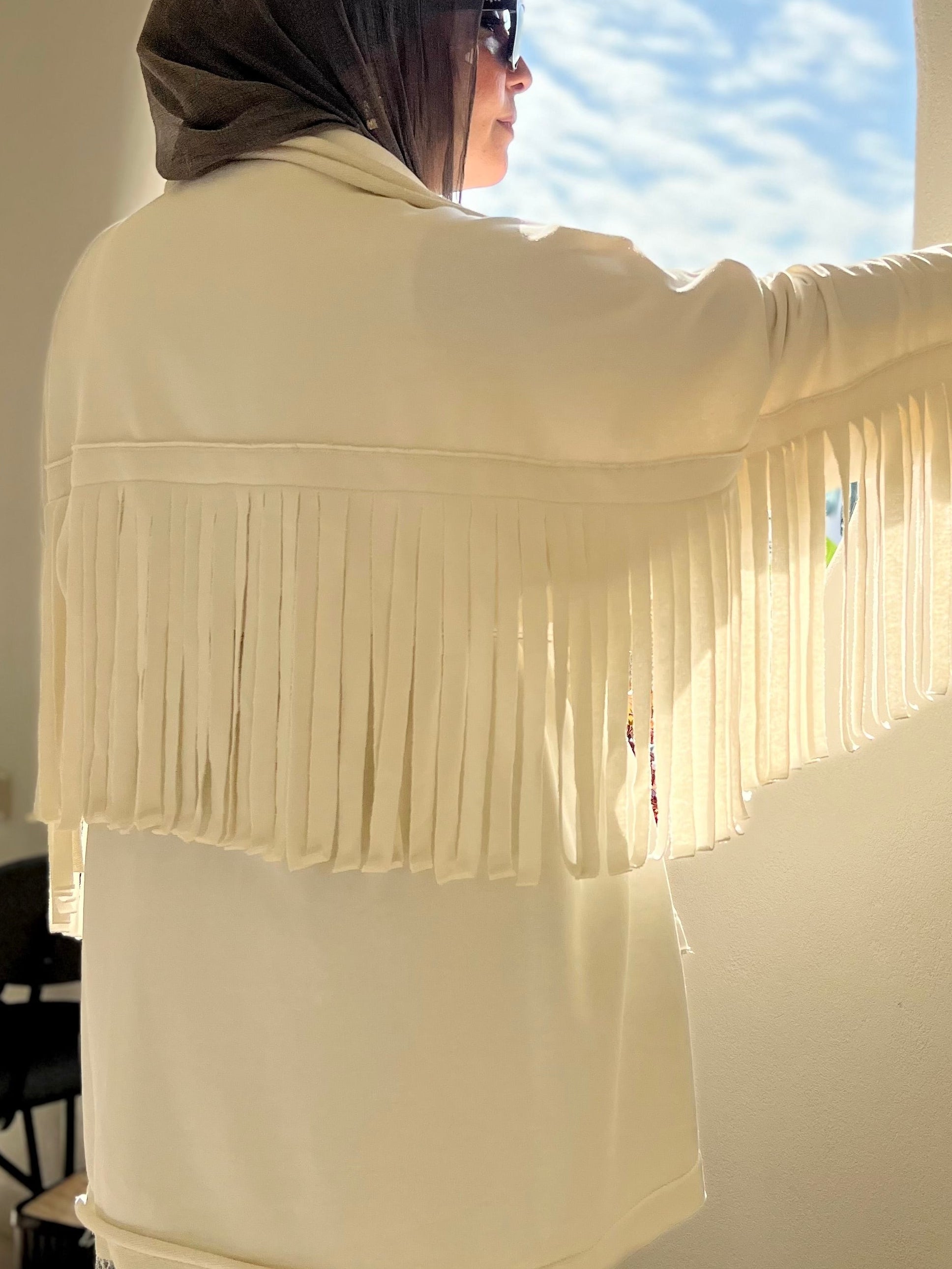 Fringes Oversized Cardigan