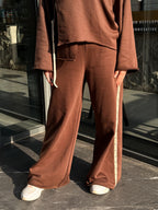 Shiny Ribbon Set | Brown Oversized