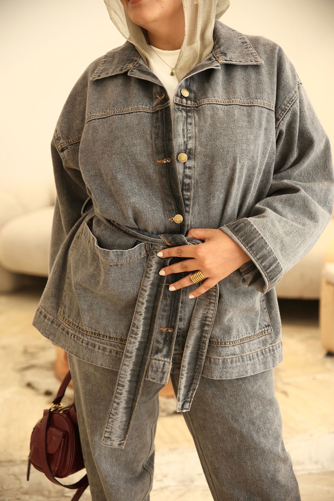 Oversized Denim Jacket